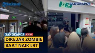 Viral Wahana 'Train to Apocalypse' Sejumlah Orang Dikejar Zombie Mirip Adegan di 'Train To Busan