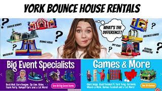 York Bounce House Rentals - 3 Monkeys Inflatables