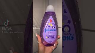 Johnson’s Bedtime Collection Shower Routine #johnsonsbaby #johnsonsandjohnson’s #johnsonsoil