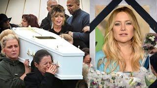 At Kate Hudson's Tragic Funeral / Our Condolences to the Family of Kate Hudson, with Deep Regret