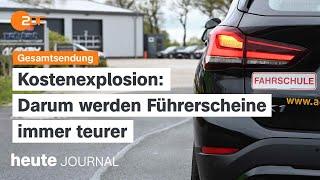 heute journal vom 13.09.2024 Führerscheine werden teurer, Bundeswehrschiffe in Taiwanstraße, Ukraine