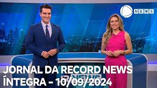 Jornal da Record News - 10/09/2024