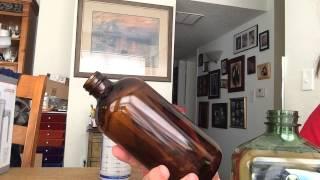 Firefly Craft Amber Glass Spray Bottles