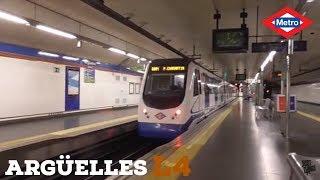 Metro De Madrid: Argüelles [L4] [Serie 3000] | ItzAlfredoYT