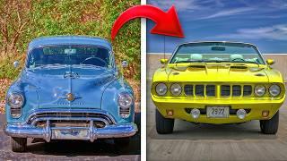 The Evolution & History Of The Muscle Cars