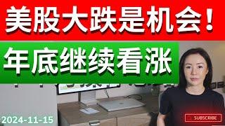 美股上期提示大家急跌就是入场机会 真的跌了现在你是不是又慌了 QQQ提前分析