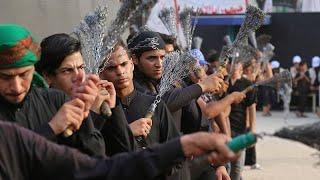 Mourning ritual in Karbala ahead of Ashura