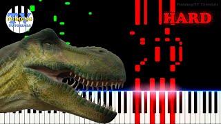 Jurassic Park Theme (Piano Boogie) | Piano Tutorial - HARD