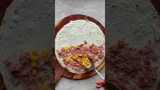 Thunfisch Rollen Wrap Snack Idee Rezept Lecker einfach kochen Rezepte Eiweiß Protein