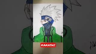 KAKASHI || NARUTO SHIPPUDDEN || KAKASHI DRAWING || ALEKH YT