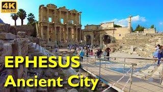 Ephesus Ancient City Walking Tour 4K UHD | UNESCO World Heritage