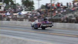 GOT BOOST? Insane Blown Chevy ll (original footage)