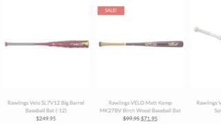 Velo Bats | Baseball Bargains