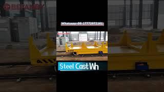 Customized Low Voltage Rail Transfer Cart #automobile #machine #machinetransport
