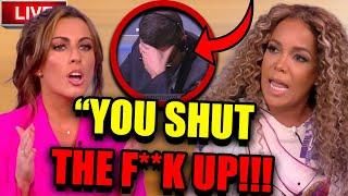 'The View' Host Sunny Hostin DRAGGED OFF SET By Producer After CRAZY FIGHT With Alyssa Farah Griffin