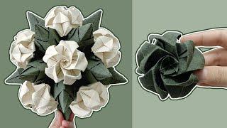 Origami Flower Ball | Origami Flowers Tutorial（2/2）