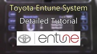 Toyota Entune System 2016 Detailed Tutorial: Tech Help