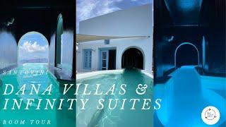 Dana Villas and Infinity Suites - Honeymoon Pool Suite Room Tour | Firostifani | Santorini , Greece