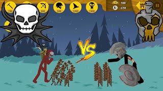 Kai Rider Army vs Stone Giant Army (New Missions 67, 68) | Stick War Legacy