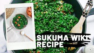 Sukuma Wiki Recipe | Braised Collard Greens| Learn how to cook