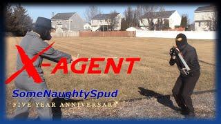 X-AGENT Bloopers and BTS! || SomeNaughtySpud 5 Year Anniversary