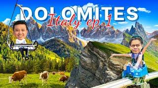 The Compass Vlog Dolomites EP.1 II MR.Danny พาชมความมหัศจรรย์ของธรรมชาติ ที่ เทือกเขาโดโลไมท์