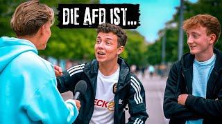 Mit Jugendlichen über die AfD quatschen...