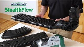 Amerimax StealthFlow Low Profile Downspout Connectors | No-Dig Drainage Solutions