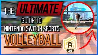 I found this HIDDEN technique to be PRO in volleyball - Nintendo Switch Sports