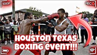 HOUSTON TEXAS BOXING EVENT***MUST WATCH!!!!