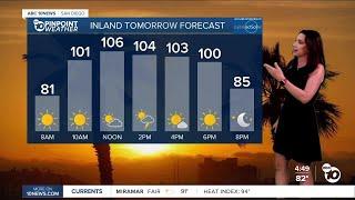 ABC 10News Pinpoint Weather with Meteorologist Megan Parry