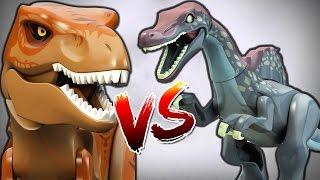 SPINOSAURUS Vs TYRANNOSAURUS REX - LEGO Jurassic World (iOS/Android)