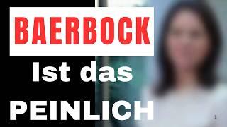 Mein Gott, ist das peinlich! BAERBOCK einfach wegzensiert!