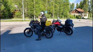 Honda CB500X: North Cape 2022 - DAY 1 (Nurmijärvi, Fin - Hyrynsalmi, Fin)