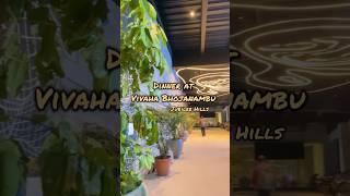 Dinner at Vivaha Bhojanambu - Jubilee Hills 