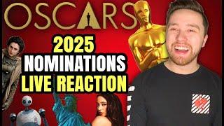 LIVE Reactions To The Oscar Nominations 2025