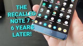 The RAREST Samsung! RECALLED Galaxy Note7 Review 2022 - Is The Banned Phone Usable Today?