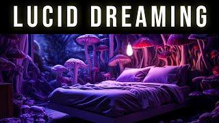 Lucid Dreaming Binaural Beats Hypnosis To Enter REM Sleep Cycle Fast | Black Screen Sleep Music