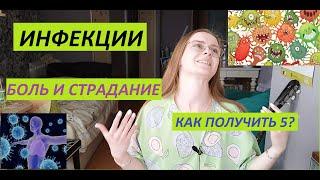 ИНФЕКЦИИ  КАК ВЫУЧИТЬ??