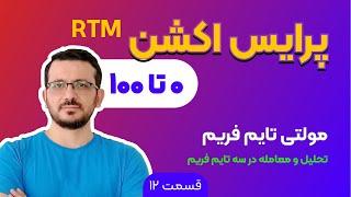 آر تی ام | جلسه 12 |  معامله مولتی تایم فریم rtm آموزش پرایس اکشن