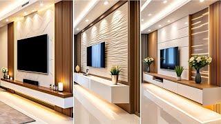 100 Top Modern TV Wall Unit Ideas 2024 | Living Room TV Cabinet Design| Home Interior Wall Decor P2