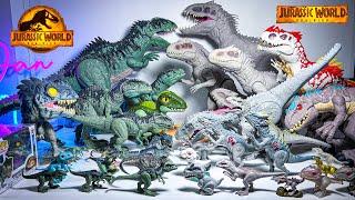 GIGANOTOSAURUS VS INDOMINUS REX! Jurassic World Dinosaurs Toys Collection Battle