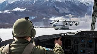 GROßE TRAGÖDIE! Das russische IL-76-Flugzeug mit nordkoreanischen Geheimwaffen wurde abgeschossen