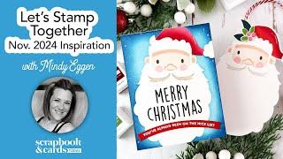 Let's Stamp Together November 2024 Inspiration with Mindy Eggen