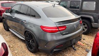 Taking A Chance On This Salvage Mercedes Benz GLE 63 S AMG Coupe From Copart