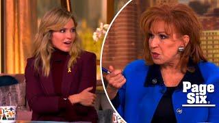 Joy Behar exposes Sara Haines’ ‘lesbian relationship’ on ‘The View’, w/ her parents in the audience