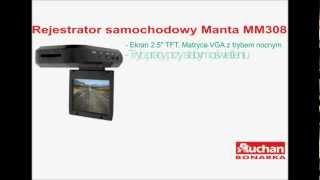 Rejestrator samochodowy Manta MM308