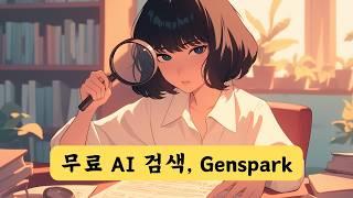 [무료 AI 검색엔진] 유료 퍼플렉시티 말고 젠스파크, Genspark