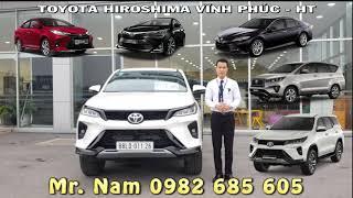 Bán Xe Toyota Vios, Altis, Camry, Fortuner... chính hãng - Toyota Hiroshima Vĩnh Phúc 0982.685.605