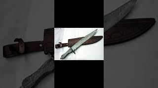 Custom Made Damascus Hunting Knives (664)